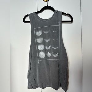 Spiritual Gangster | Grey Luna tank | size large